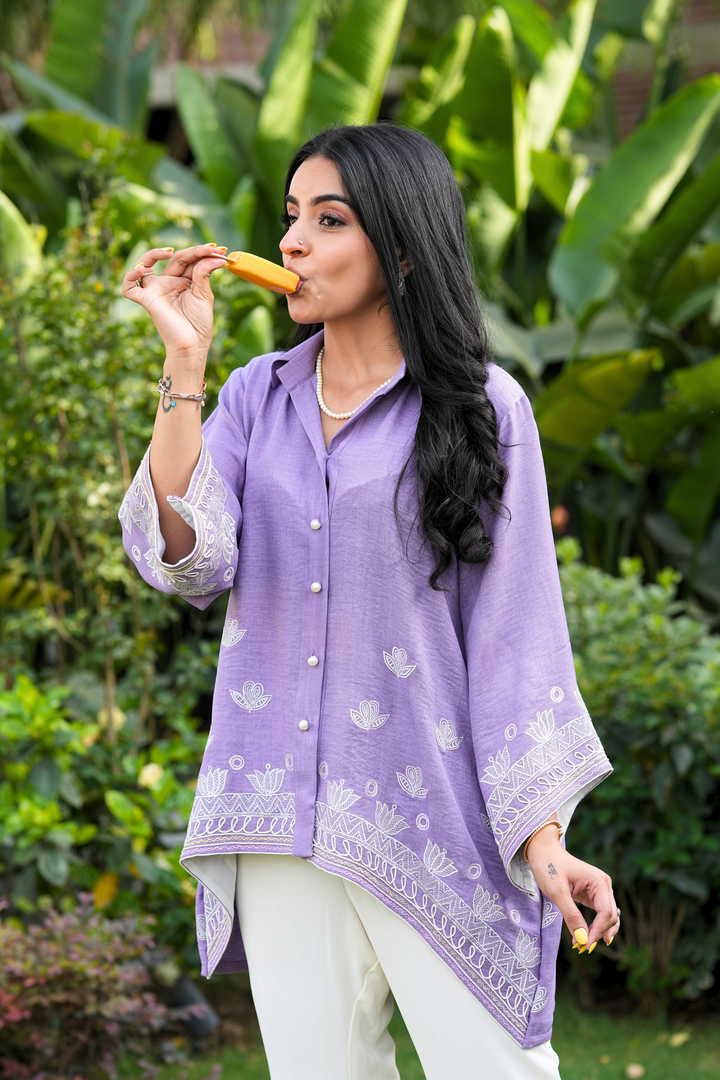 Roohani Shirt Set
