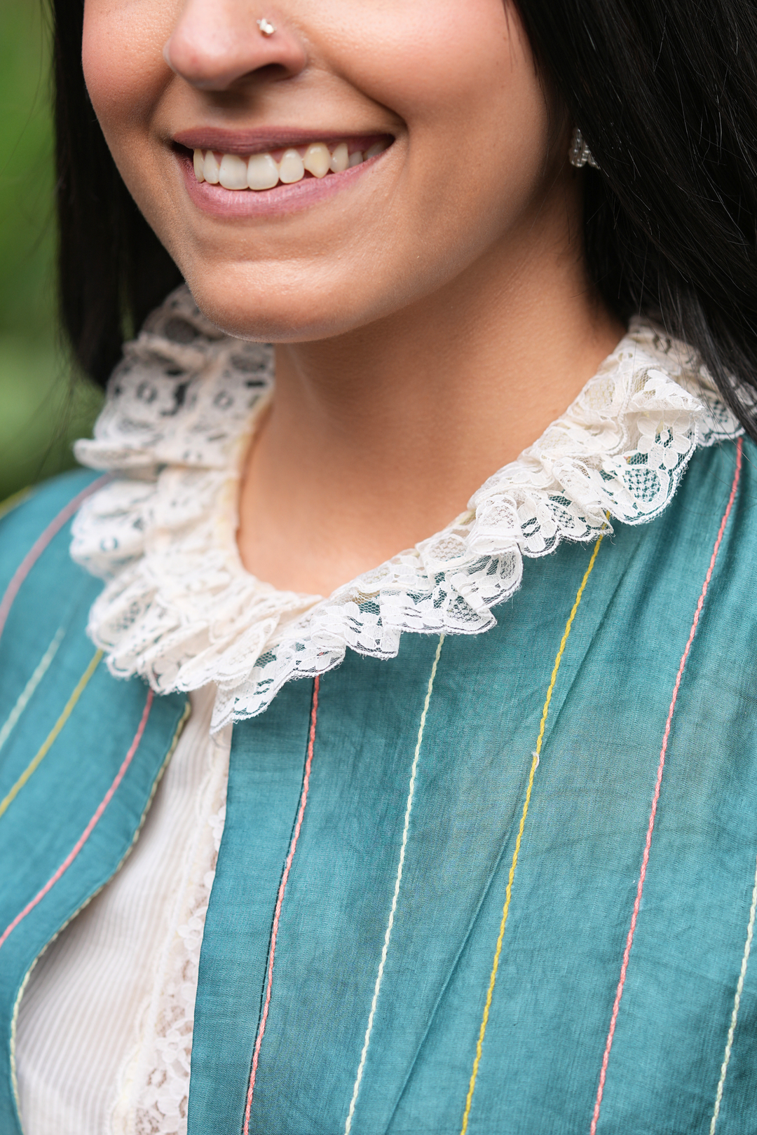 Chand Cape Shirt Set