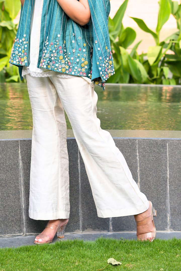 Chand Cape Shirt Set