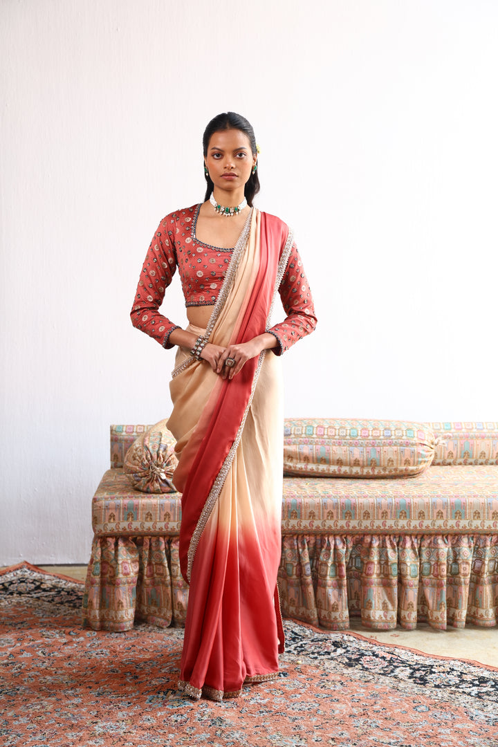 ZOYA MEENAKARI SAREE