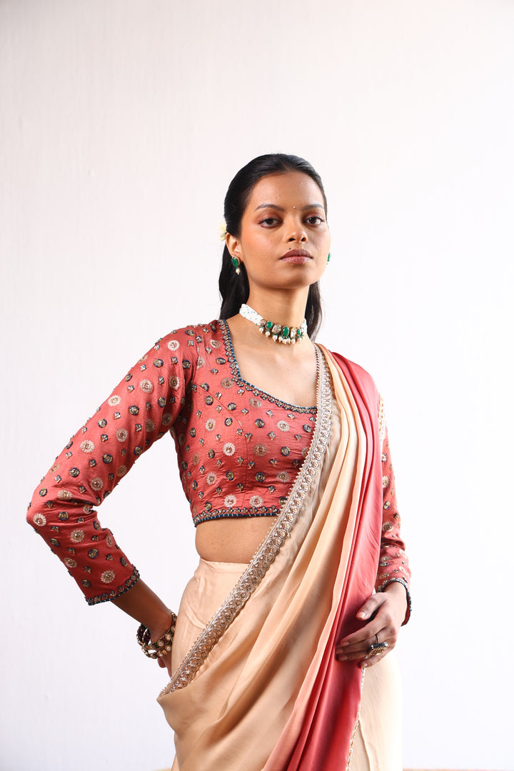 ZOYA MEENAKARI SAREE