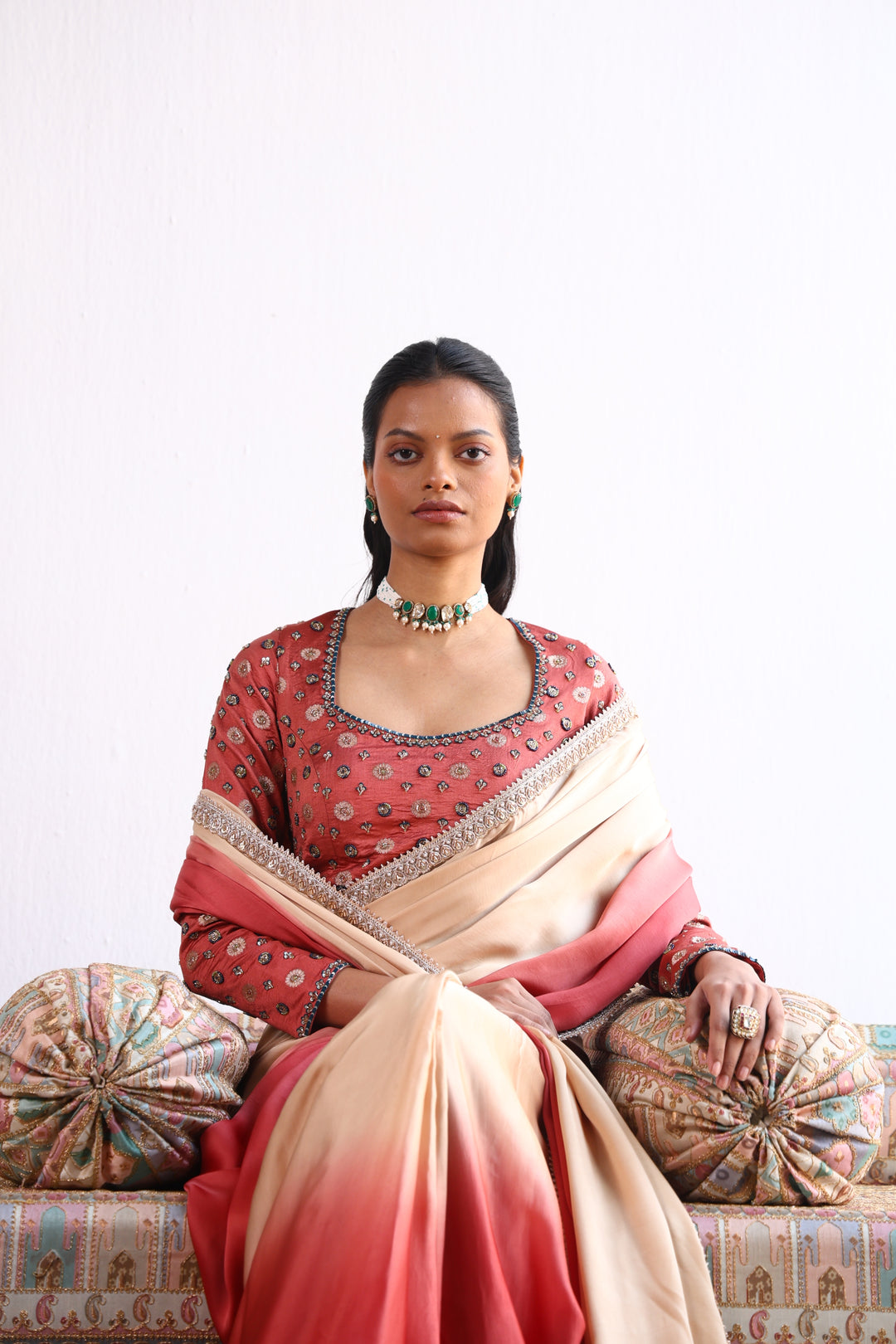 ZOYA MEENAKARI SAREE