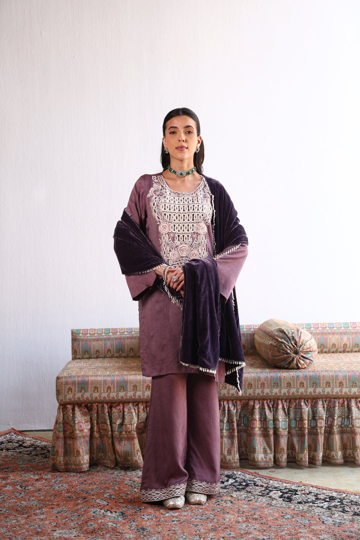 GAUHAR BELL BOTTOM KURTA SET