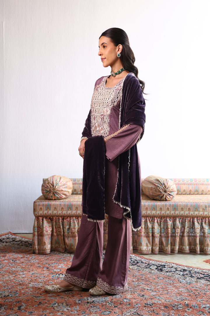 GAUHAR BELL BOTTOM KURTA SET