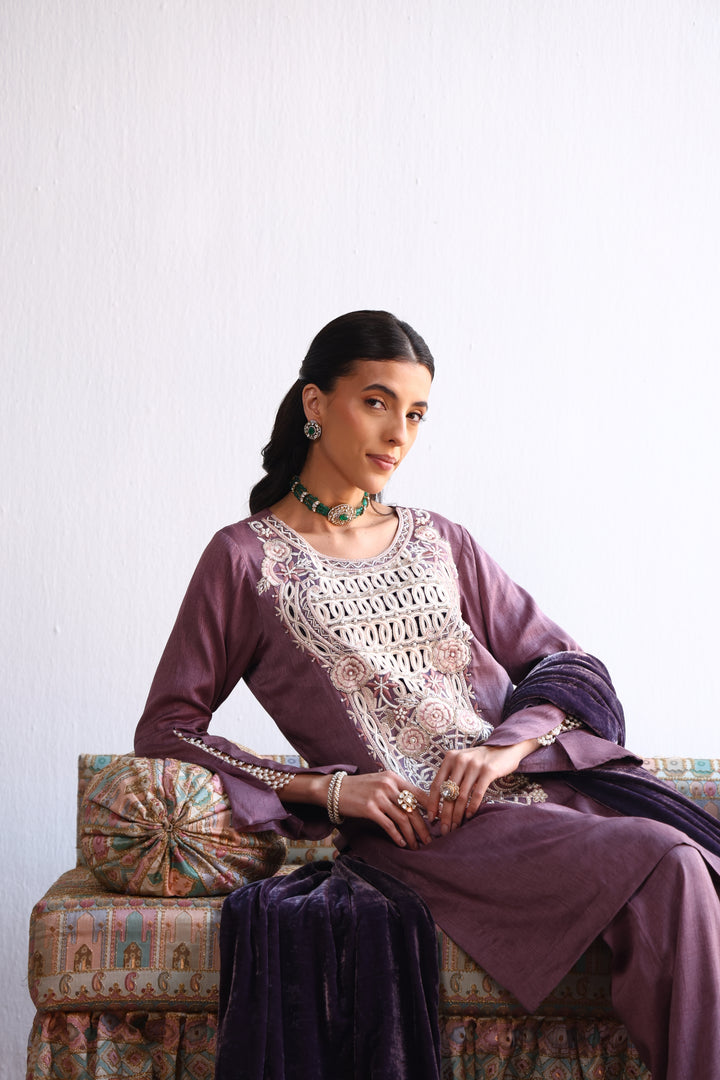 GAUHAR BELL BOTTOM KURTA SET