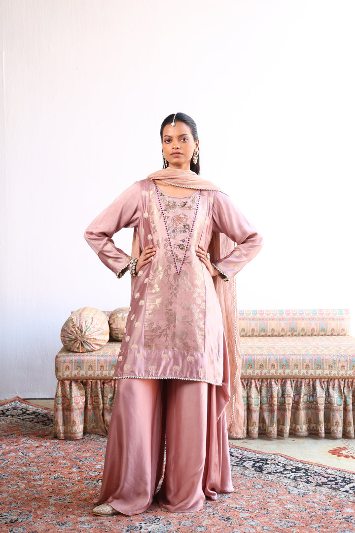 MADHUBALA ROSE PINK KURTA