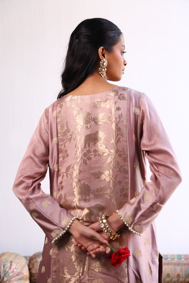 MADHUBALA ROSE PINK KURTA