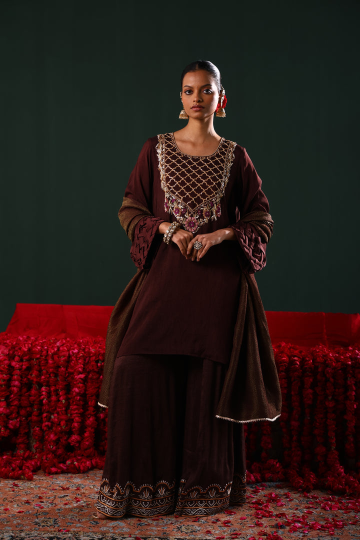 JODHA BROWN KURTA