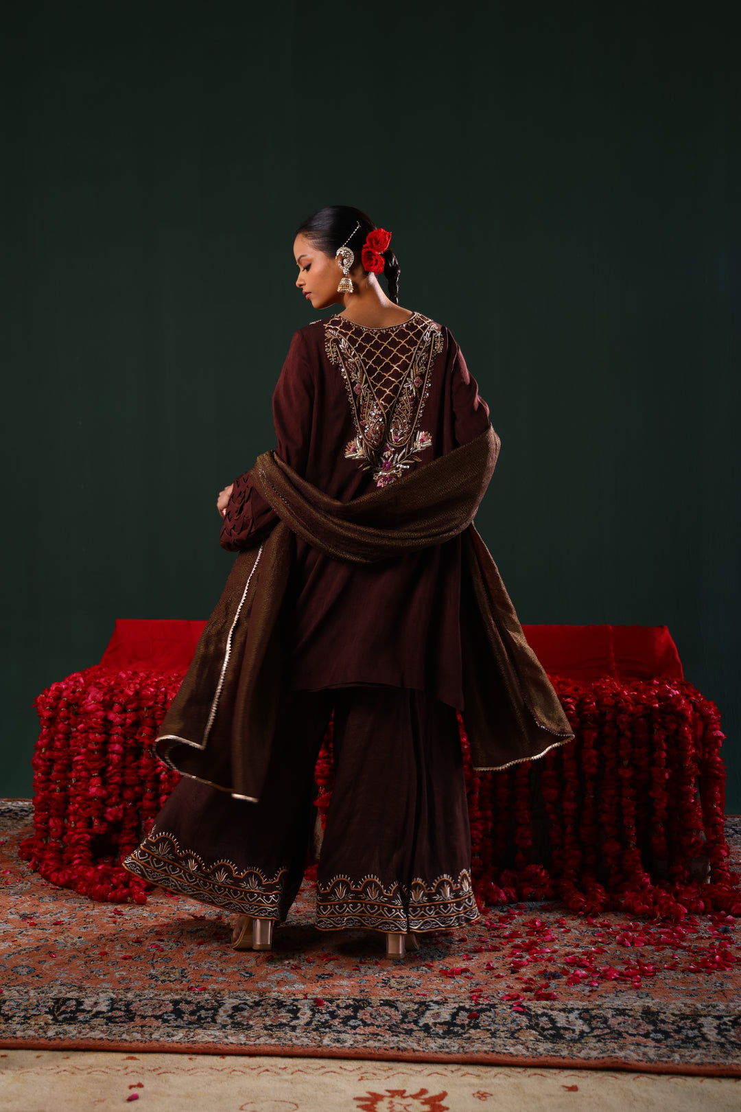 JODHA BROWN KURTA