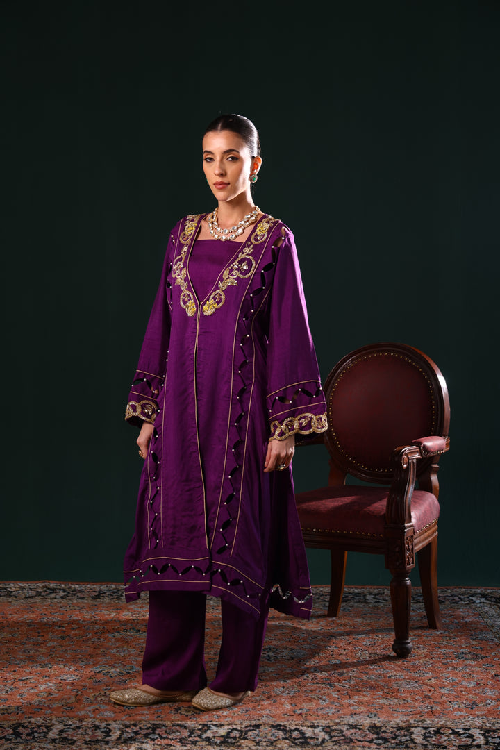 NAWABJAAN OPEN KURTA JACKET