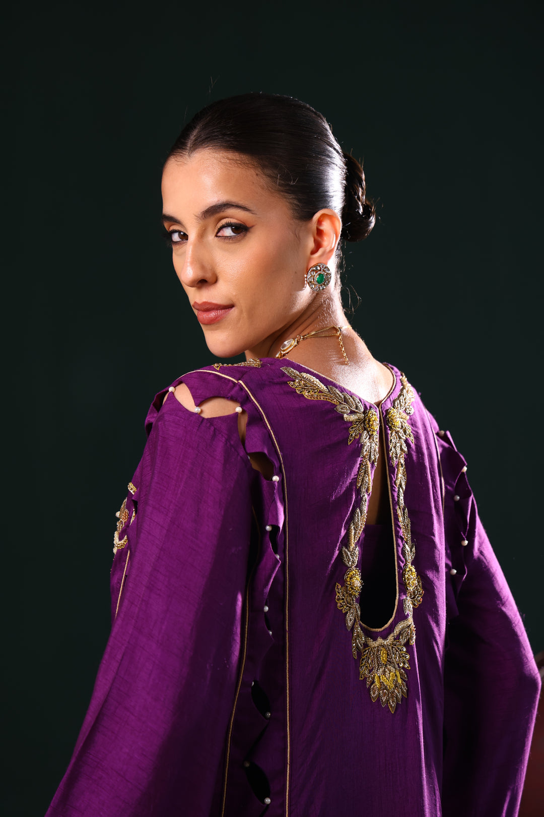 NAWABJAAN OPEN KURTA JACKET