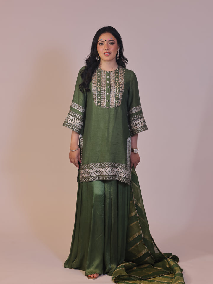 Saanjh Kurta sharara set