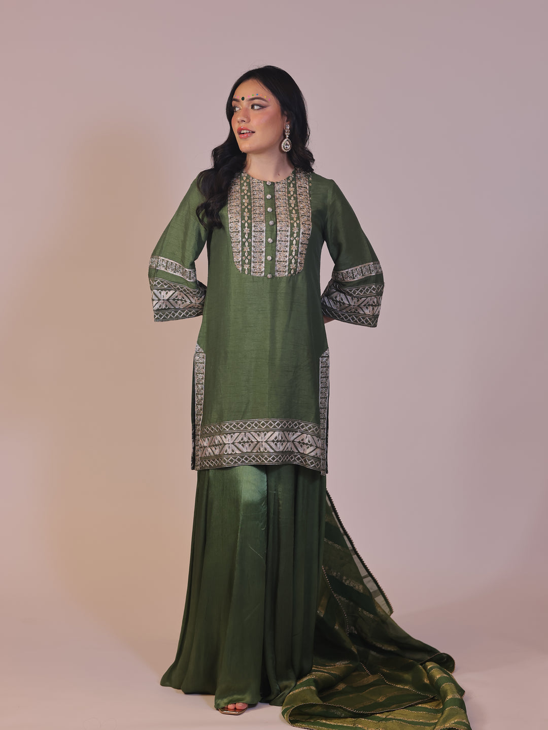 Saanjh Kurta sharara set