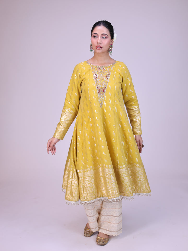 Chandani Anarkali set