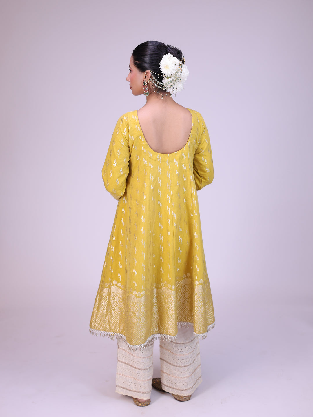 Chandani Anarkali set