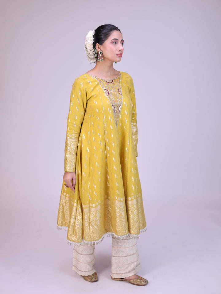 Chandani Anarkali set