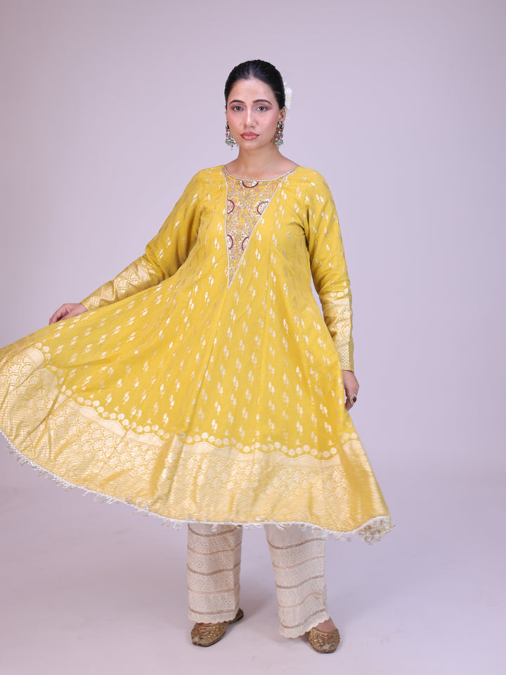 Chandani Anarkali set