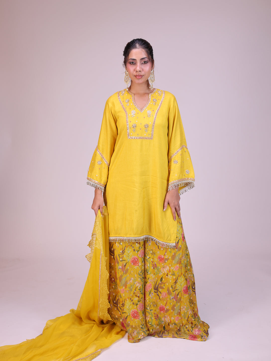Shama Kurta sharara set