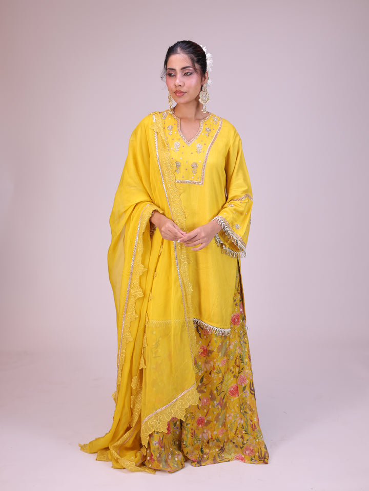 Shama Kurta sharara set