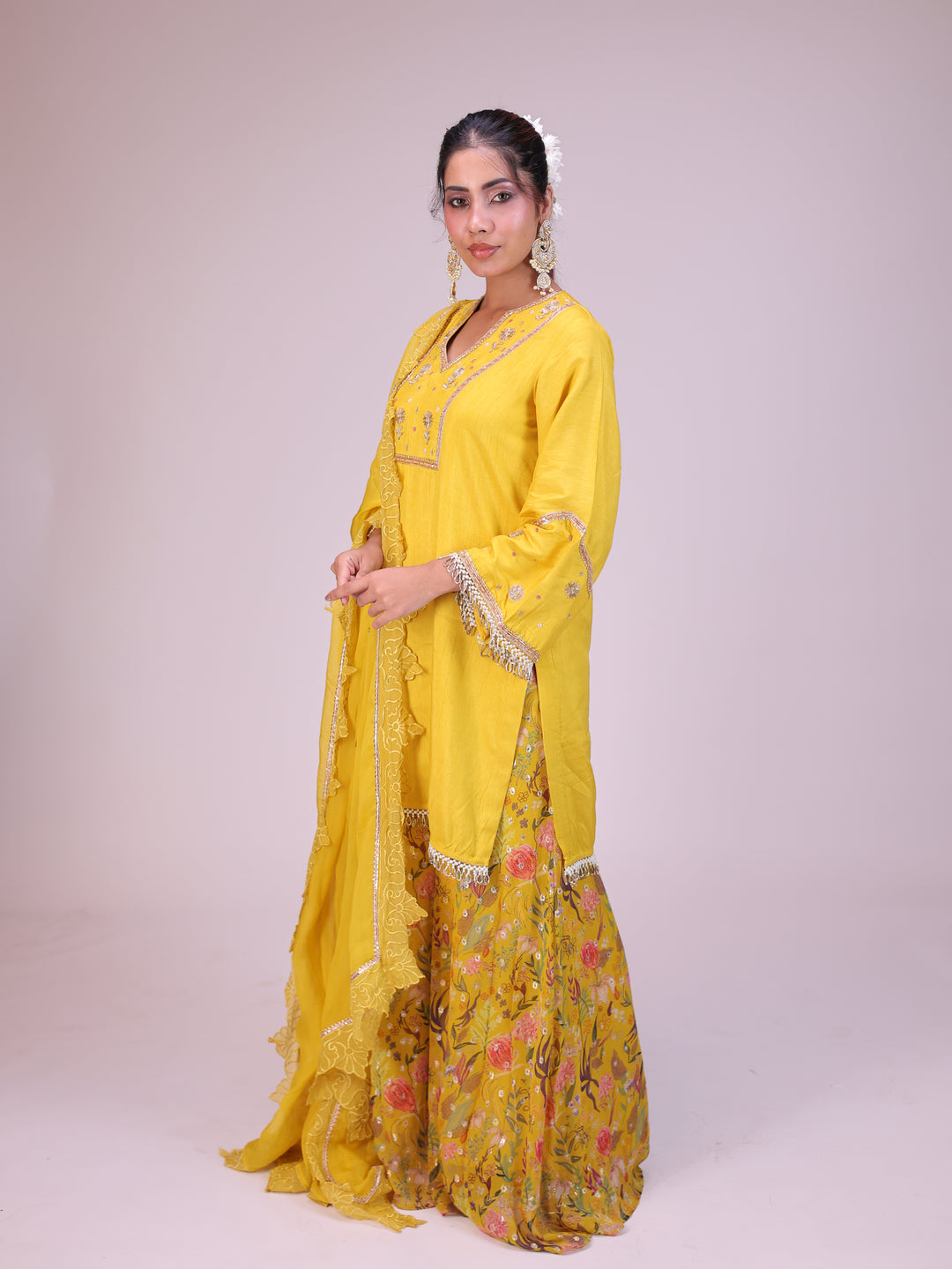 Shama Kurta sharara set