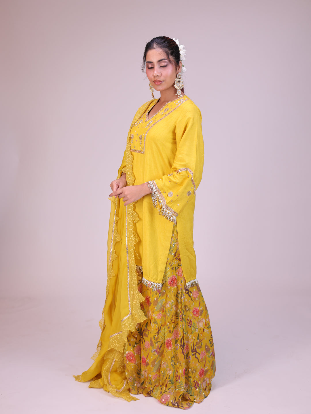 Shama Kurta sharara set