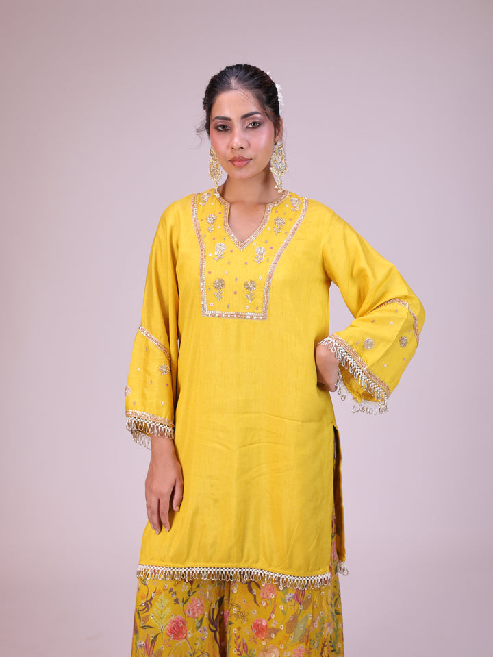 Shama Kurta sharara set