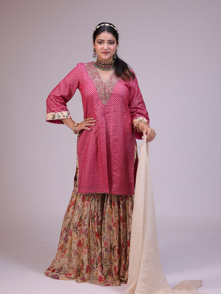 Saima Kurta sharara set