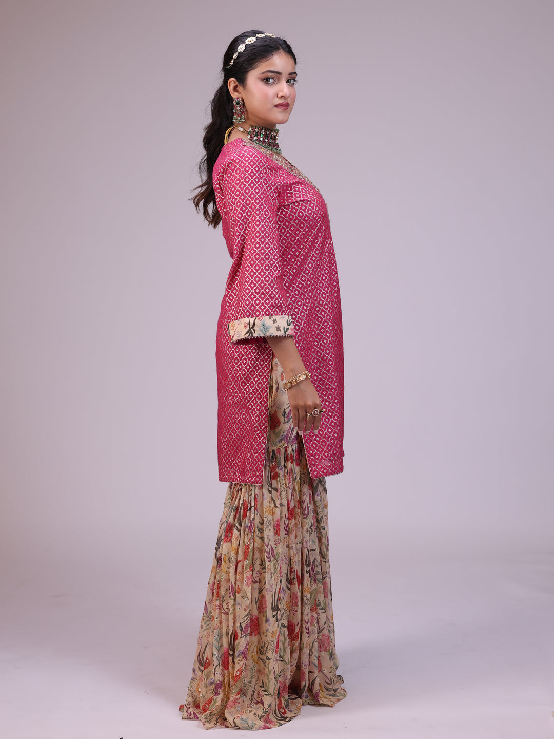 Saima Kurta sharara set
