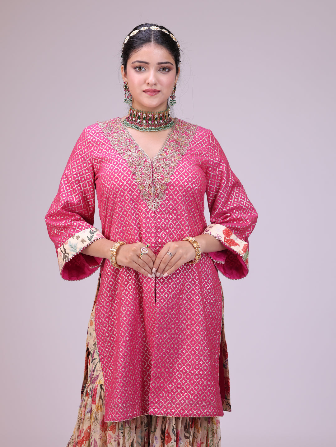 Saima Kurta sharara set
