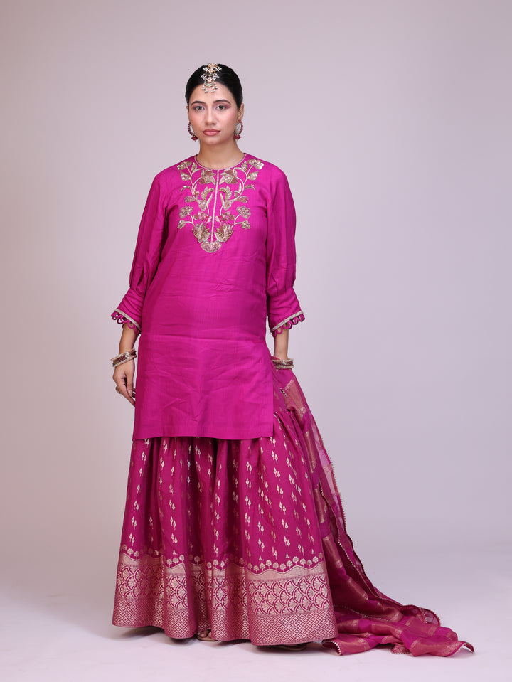 Begum Kurta sharara set