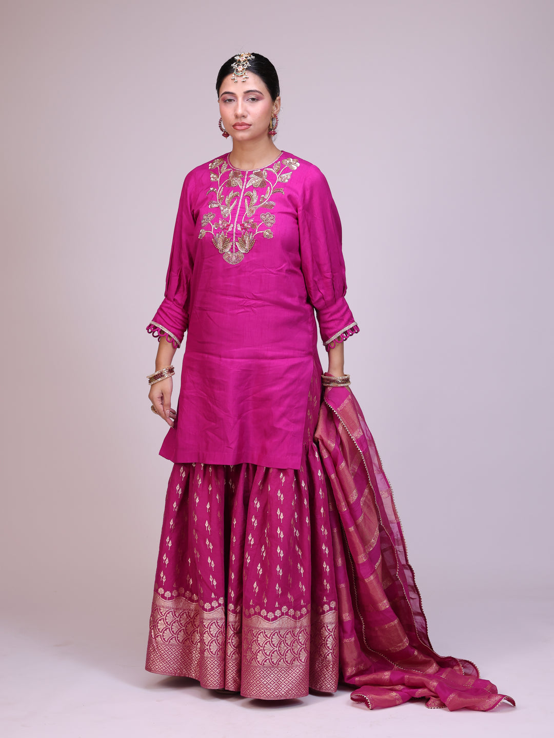 Begum Kurta sharara set