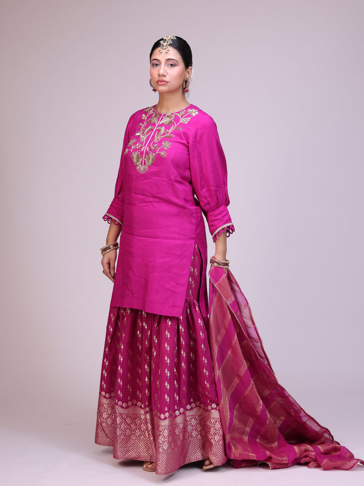 Begum Kurta sharara set