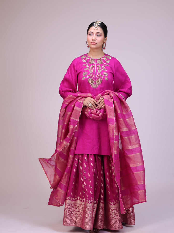 Begum Kurta sharara set