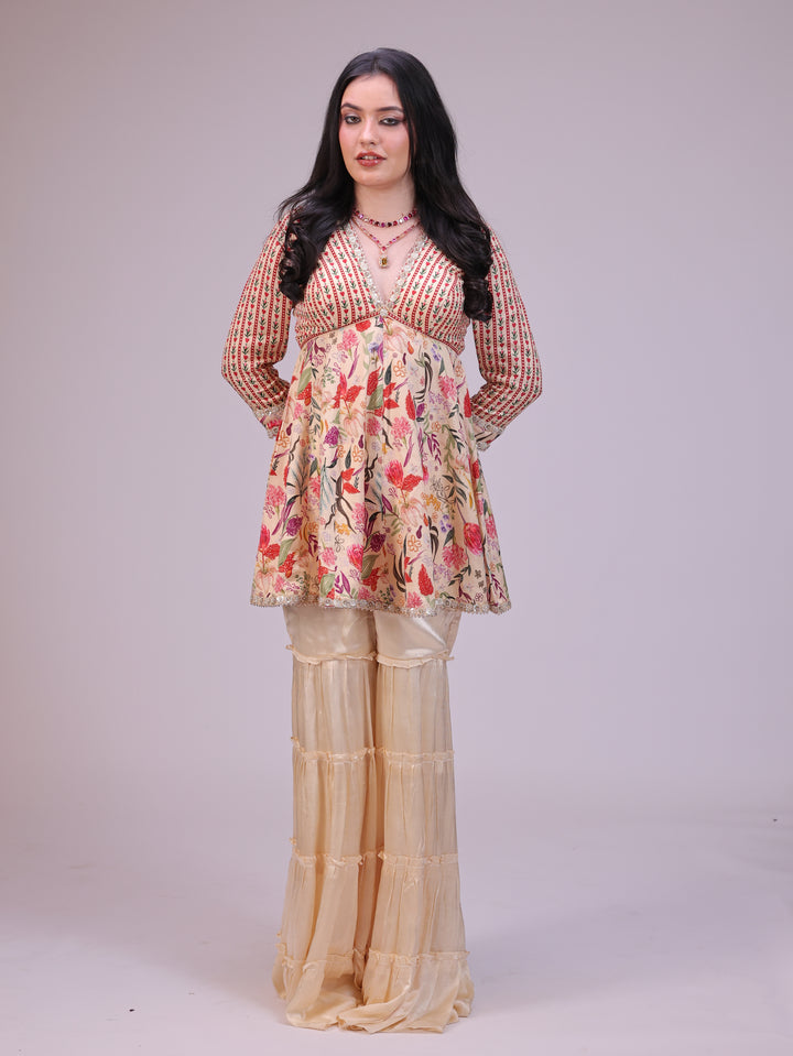Ziya Peplum sharara