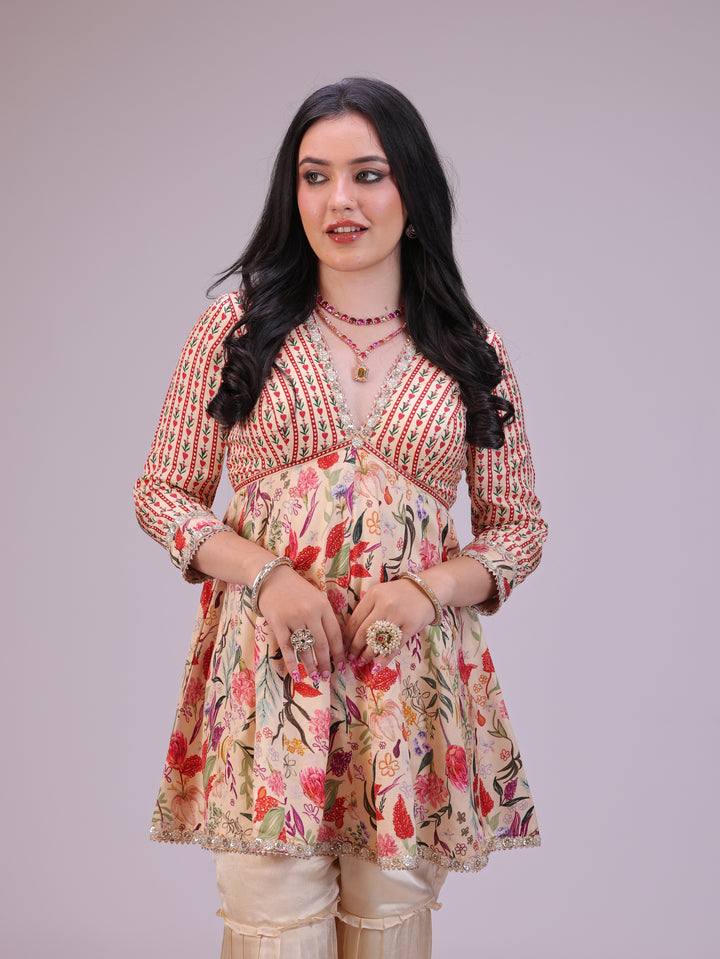 Ziya Peplum sharara