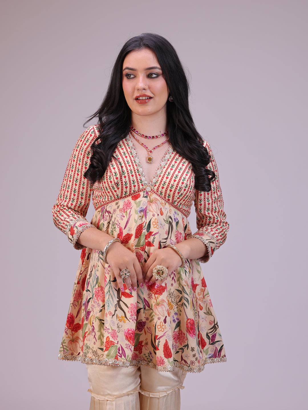 Ziya Peplum sharara