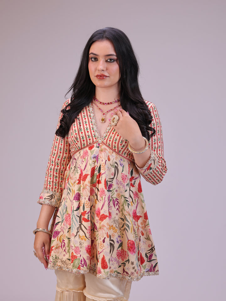 Ziya Peplum sharara